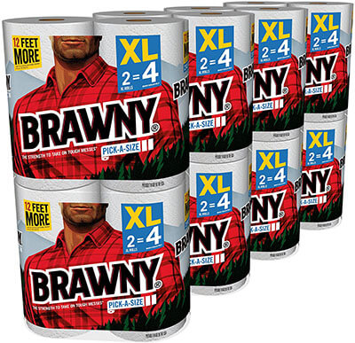 Brawny 16XL Rolls Pick-a-size Paper Towels