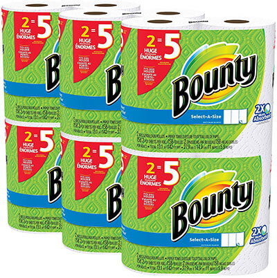 Bounty Select-a-size 12 Count Paper Towels