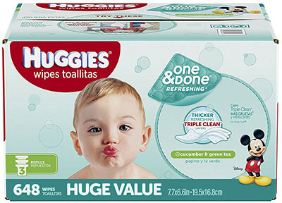 Huggies One & Done Refreshing Baby Wipes