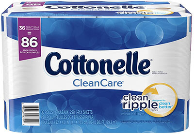 Cottonelle CleanCare Family Roll Bath Tissue