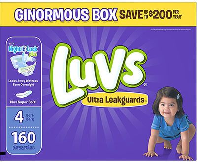 Luvs Ultra Leakguards Diapers