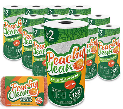 Peachy Clean Premium Paper Towels