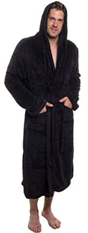 Rose Michael’s Men’s Hooded Robe