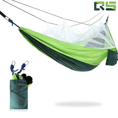 Outdoor Double Camping Hammock by QingSheng