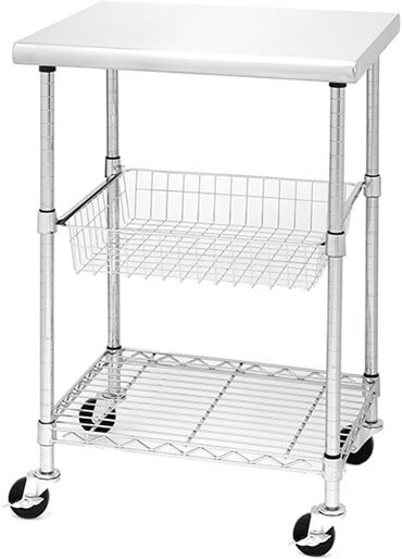 Seville Classics Professional Kitchen Storage Cart