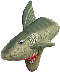 Boston Warehouse Novelty Shark Oven Mitt