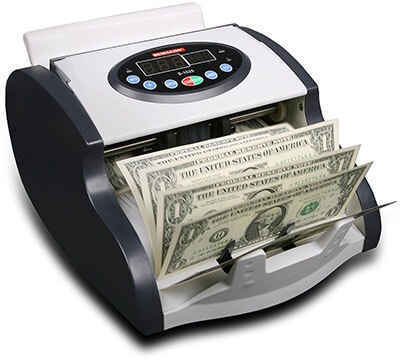 Semacon S-1025 Mini Money Counter, UV/MG Sensor