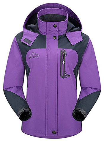 Diamond Candy Sportswear Waterproof Jacket for Women