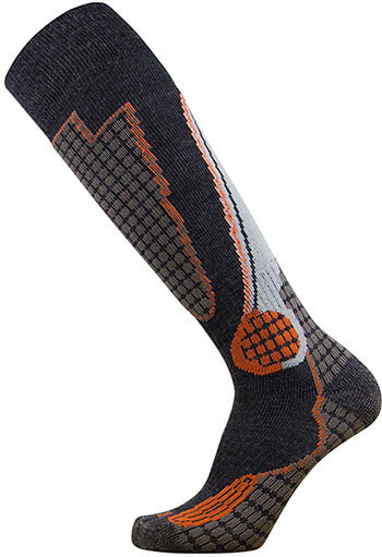 PureAthlete High-Performance Outdoor Wool Snowboard Socks