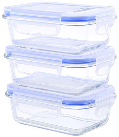 Kinetic Go Green 55093Rectangular Food Storage Containers