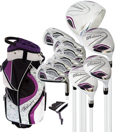 Believe- Ladies Complete Golf Set