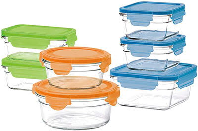 GlassLock 14-Piece Box Set Food Storage Containers