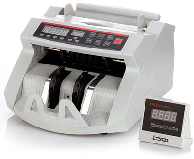 Flexzion Cash Counting Bank Machine, Portable