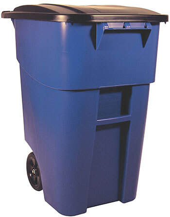 Rubbermaid Commercial Brute Roll-Out Trash Can