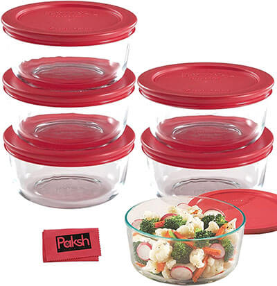 Paksh Novelty 12-Piece Set Food Storage Containers