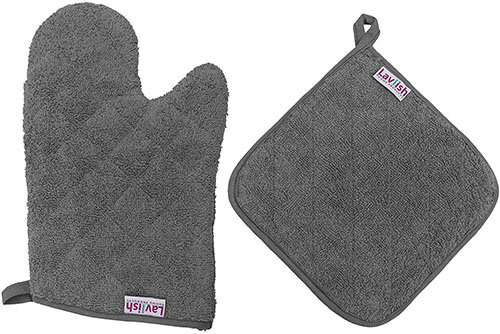 Lavlish Oven Glove and Pot Holder