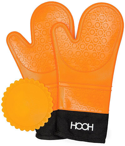 Hooh Commercial Grade Oven Mitts Set