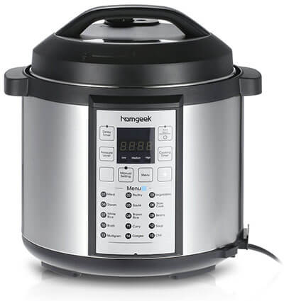 Homegeek Professional Electric Pressure Cooker