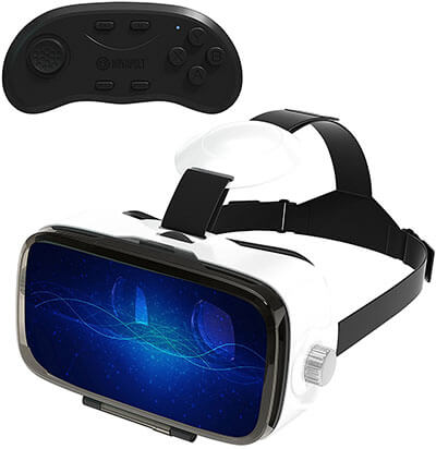 Novapolt Virtual Reality Headset, 3D VR Goggles, Large 3D Glasses