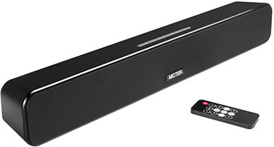 Micter Mini Outdoor Sound Bar Wireless Soundbar