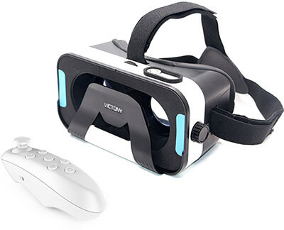 .VICTONY 3D VR Headset, for iOS, Android, Windows