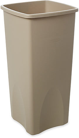 Rubbermaid Commercial Plastic Garbage Bin