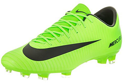 green nike football shoes