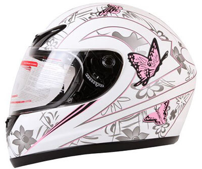 IV2 Butterfly Full Face Motorcycle Helmet