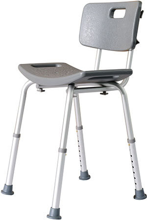 HomCom Medical Bathtub Safety Stool/Bench Shower Seat