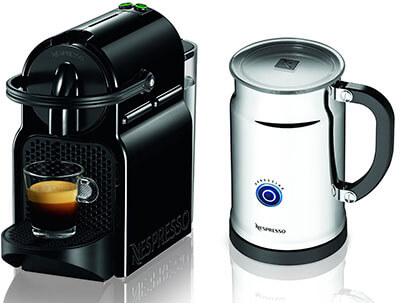 Nespresso Inissia Black Espresso Coffee Machine