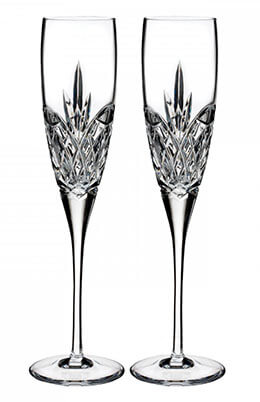 Waterford Love Forever Champagne Glass Flutes