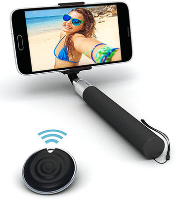 Selfie World Bluetooth 360 Degree Monopod Selfie Stick