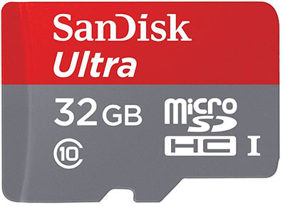 SanDisk Ultra 32GB Microsdhc UHS-I Card