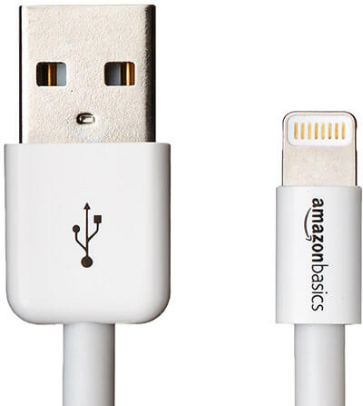 AmazonBasics MFi Certified Apple Lightning Cable