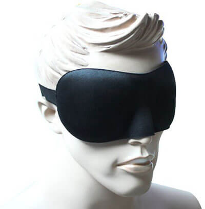 Ally Black 3D Eye Mask
