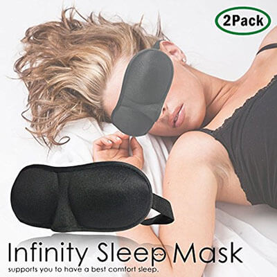 Infinity 3D Eye Mask Set of 2