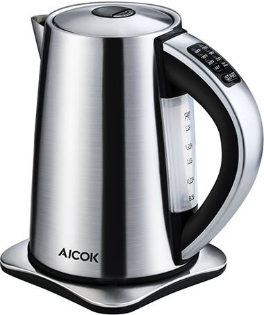 Aicok Cordless Stainless Steel Electric Water Kettle