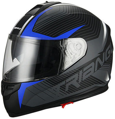 Triangle Helmet Street Bike Motorcycle Helmet