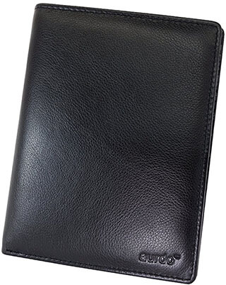 AurDo RFID Leather Travel Unisex Wallet