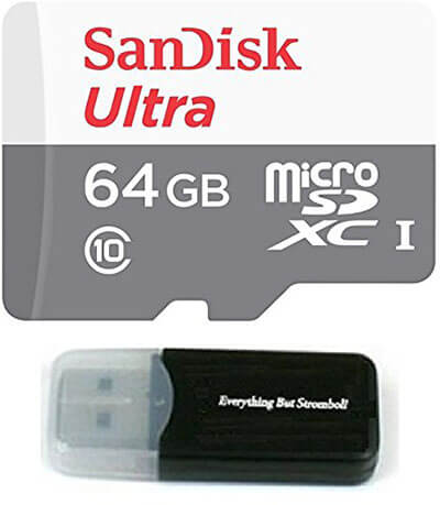 SanDisk Micro SDXC Ultra MicroSD TF Flash Memory Card 64GB