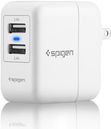Spigen F202 USB Wall Charger Portable Charger