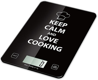 EZgoing Black/White Digital Food Scale