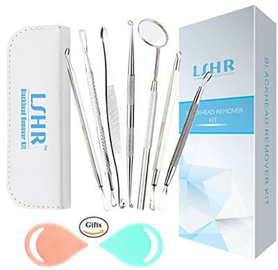 LSHR Blackhead Remover Kit-7 Tools Set