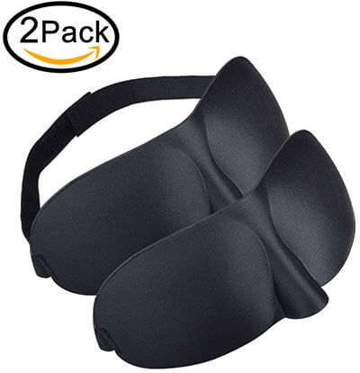 Alistart Contoured 3D Eye Mask