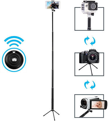 Maono Waterproof Bluetooth Selfie Stick