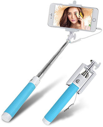 YaSaShe Extendable Wired Universal Selfie Stick