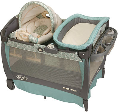 Graco Pack 'n Play Playard with Cuddle Cove Rocking Seat