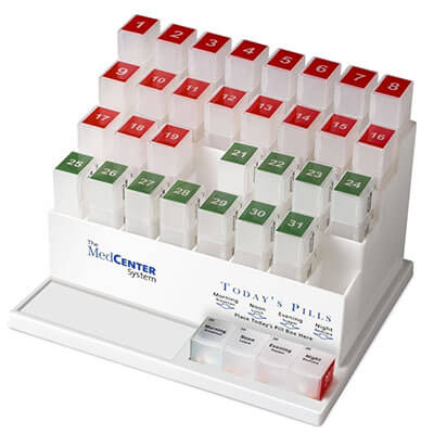 MedCenter 31-Days Pill Organizer