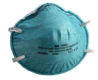 3M 1860 N95 Surgical Mask