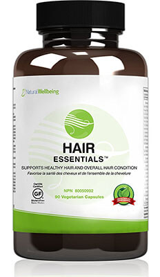 Natural Wellbeing Hair Essentials Natural Hair Growth Supplement